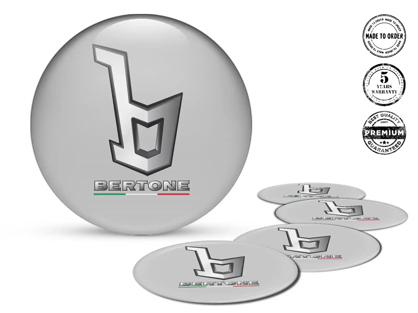 Bertone Emblemas Rueda Estilo Momentum Plasma Ultimate